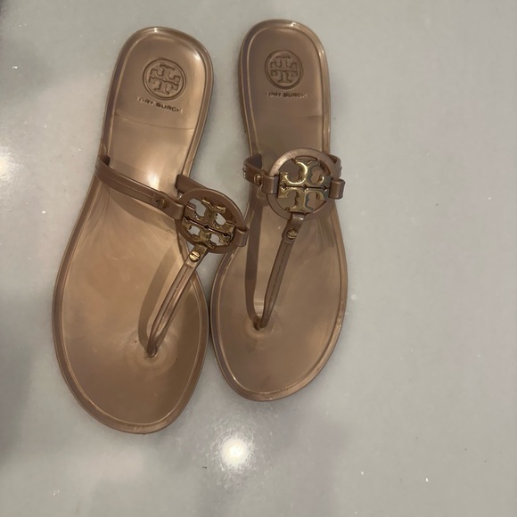 Authentic jelly Tory Burch sandals size 8 - Picture 2 of 5
